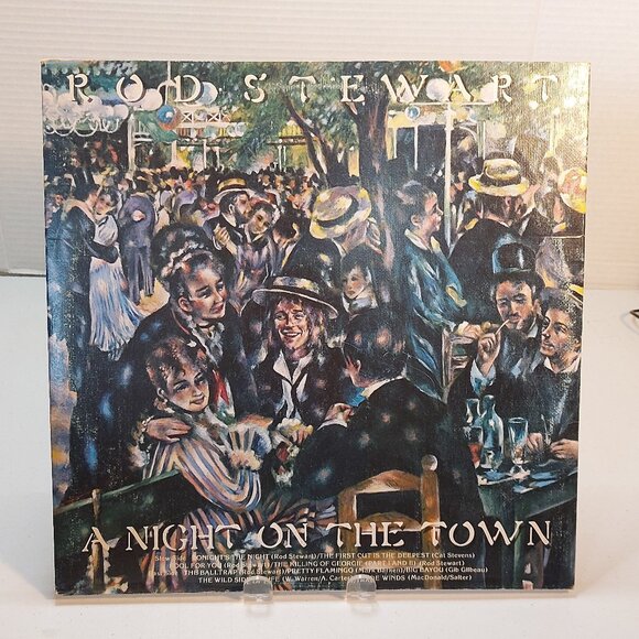 Rod Stewart ~ A Night On The Town ( Vinyl LP, 1976 ) - Picture 4 of 4